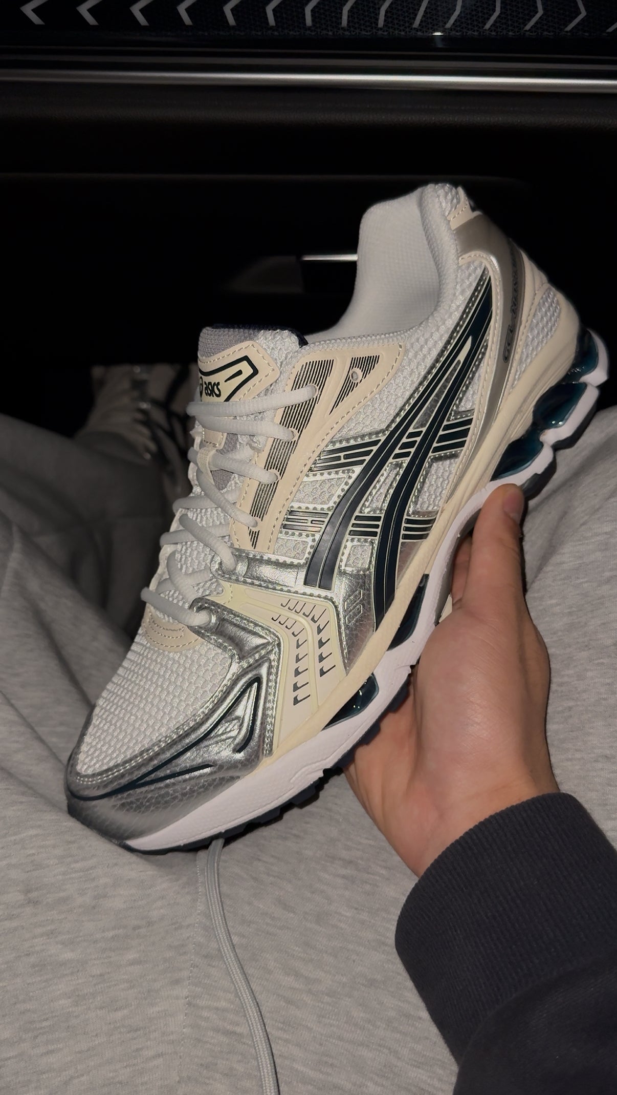 ASICS GEL Kayano 14 White Midnight